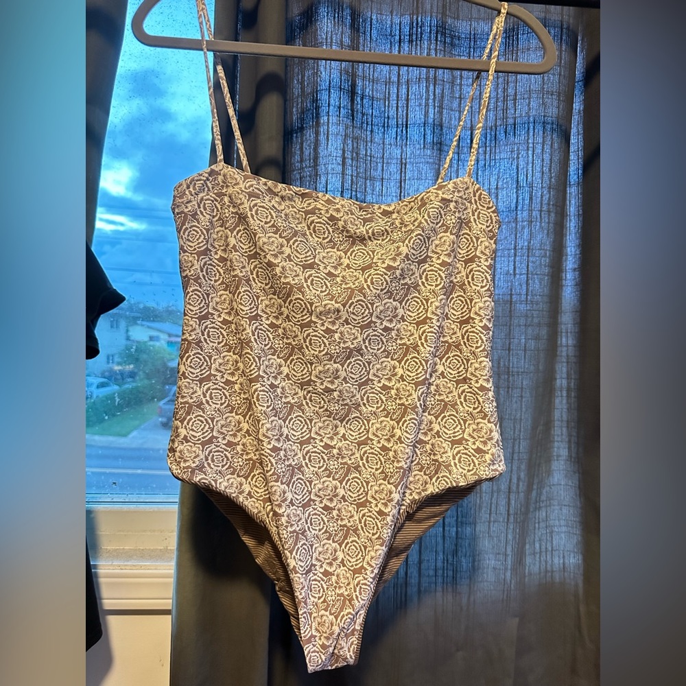 Acacia swimwear one piece brown